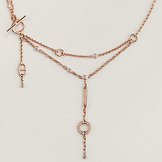 Chaine d'ancre Chaos lariat necklace | Hermès USA